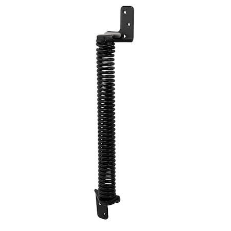 Prime-Line Self Closing Gate Spring, 10-1/2 In., Steel, Black, Adjustable RG 18668